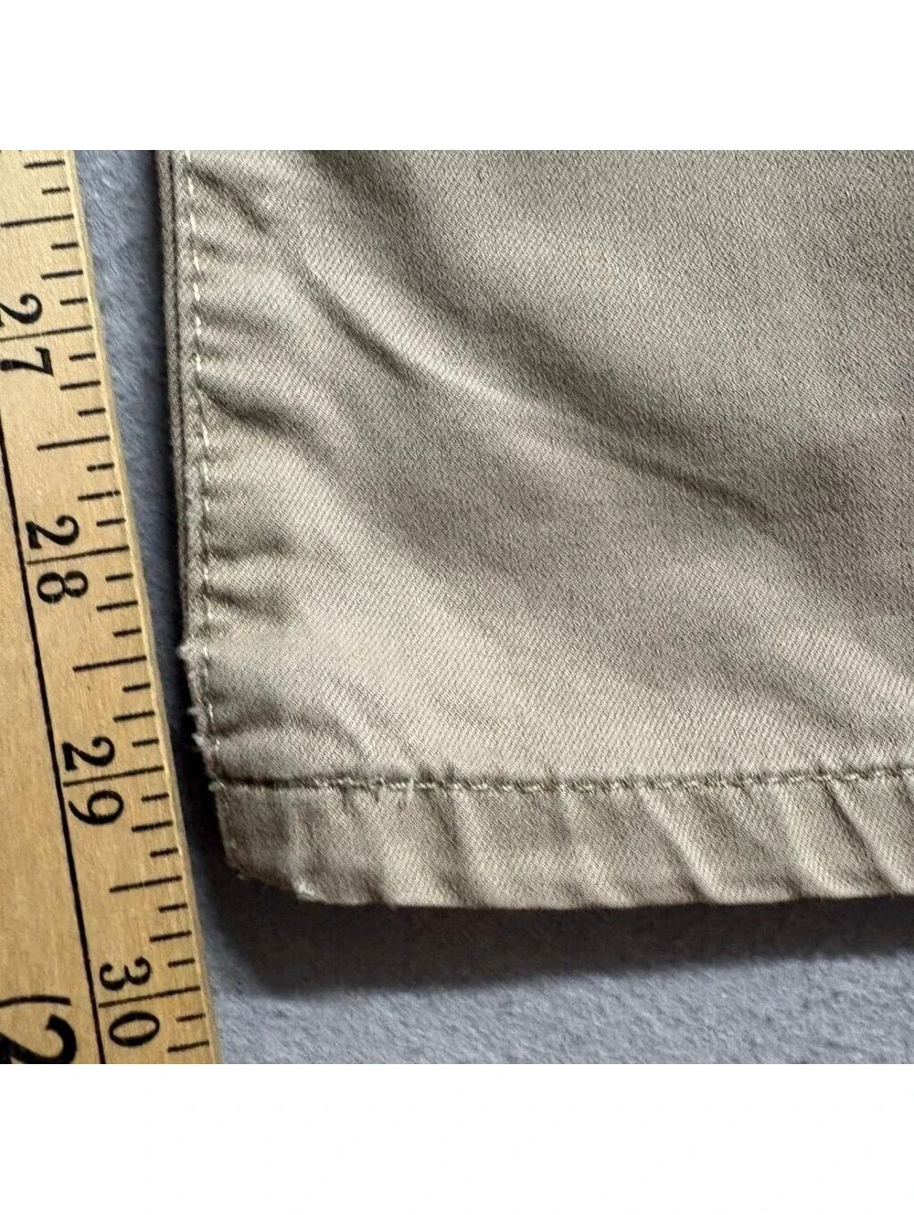 Levi's 511 Slim Fit Chino Pants Boys Size 18 Reg W29 L29 Khaki Beige Stretch